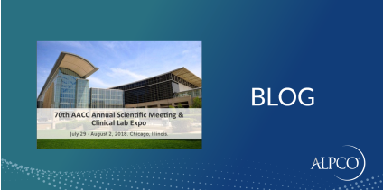 ALPCO to Exhibit at the AACC’s 70th Annual Scientific Meeting and Clinical Lab Expo