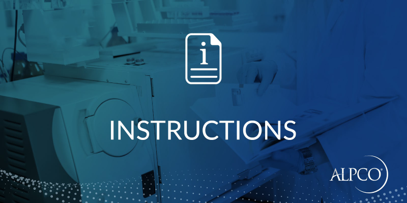 Insulin Chemiluminescence ELISA Jumbo Pack (10 Plates) Instructions for Use